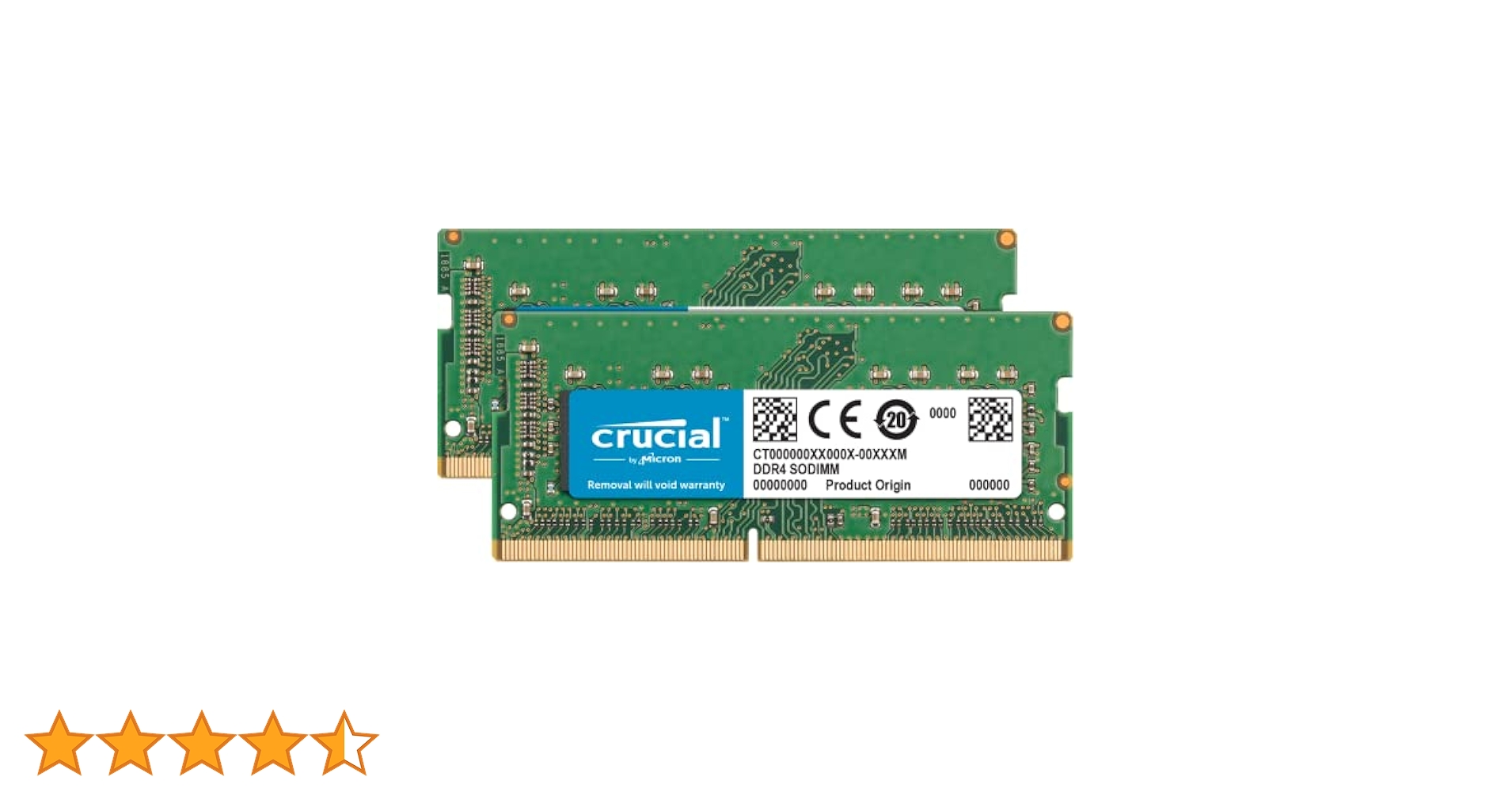 Amazon | Crucial 32GB Kit (2 x 16GB) DDR4-2666 SODIMM